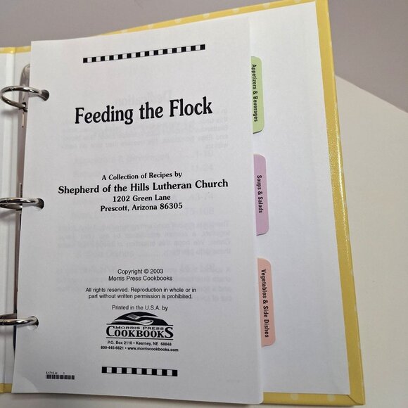 Feeding The Flock Cookbook Shepherd Of The Hills Lutheran Church Recipes - Picture 6 of 14